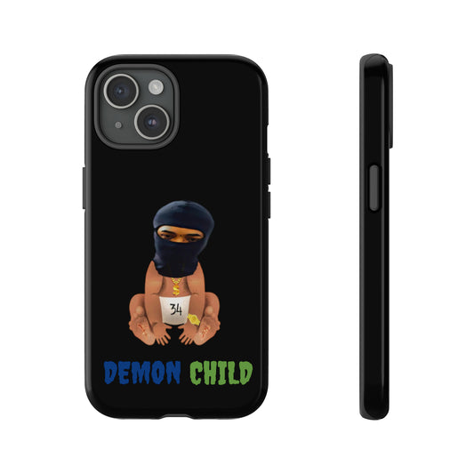 Baby Demon Child Glossy Phone Case